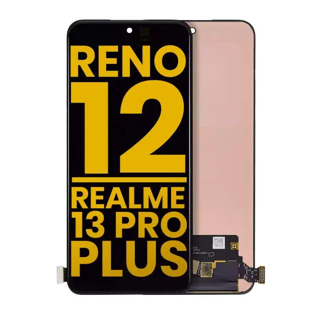 Écran OLED sans châssis pour OPPO Reno 12 / Realme 13 Pro / Realme 13 Pro Plus (reconditionné, toutes couleurs)