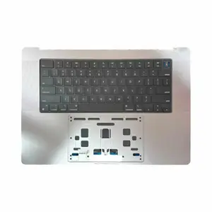 Top Case Apple MacBook Pro 16" M2 Pro/M2 Max (2023) A2780 Rétro-Éclairage AZERTY Gris Sidéral
