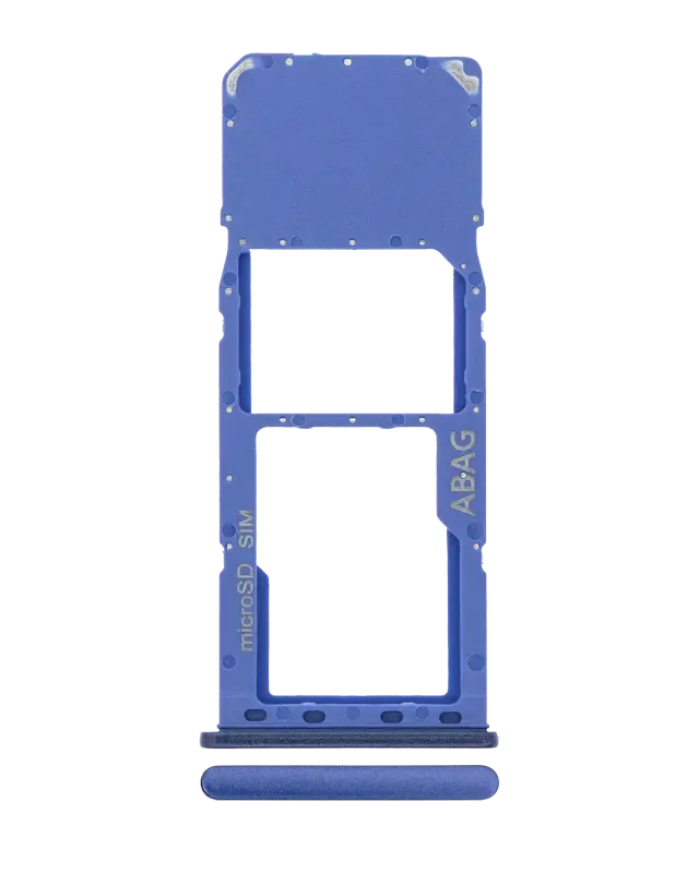 Tiroir SIM pour Samsung Galaxy A21S (A217 / 2020) (bleu)