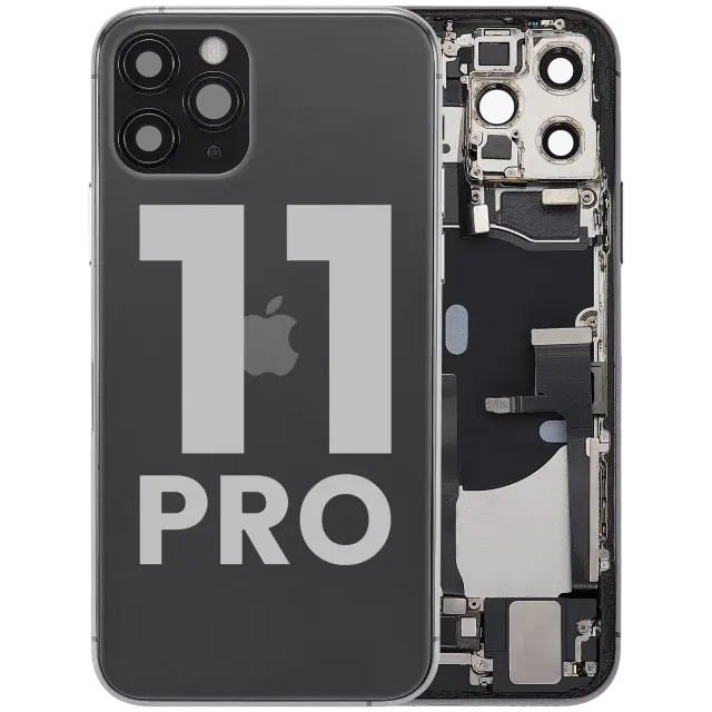 Châssis pour Apple iPhone 11 Pro (origine d'occasion — grade B, Matte Space Gray)