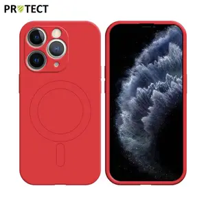 Coque de Protection IZ001 PROTECT pour Apple iPhone 11 Pro Max MagSafe Rouge