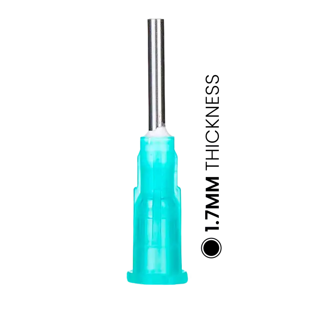 Aiguille de dosage universelle pour seringue 1,7 mm (lot de 10)