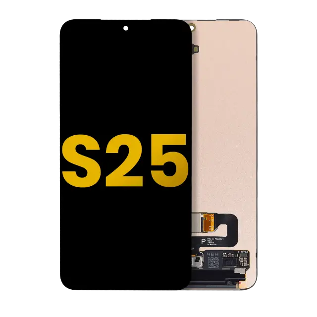 Écran OLED sans châssis pour Samsung Galaxy S25 5G (reconditionné, toutes couleurs)