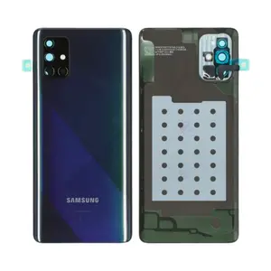 Cache Arrière Premium Samsung Galaxy A71 A715 Noir Prismatique
