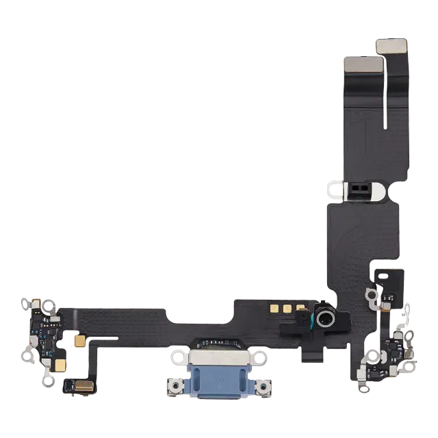 Dock de charge pour Apple iPhone 14 Plus (origine d'occasion, bleu)