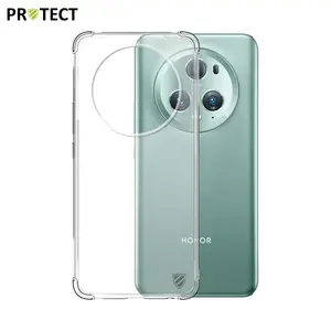 Coque Silicone Renforcée PROTECT pour Honor Magic 5 Pro Transparent