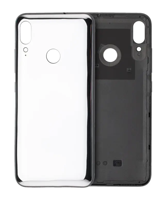 Vitre arrière pour Motorola Moto E6 Plus (XT2025 / 2019) (Polished Graphite)