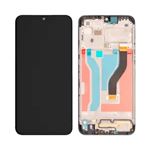 Écran Tactile avec Châssis Samsung Galaxy A10S A107 OLED Noir