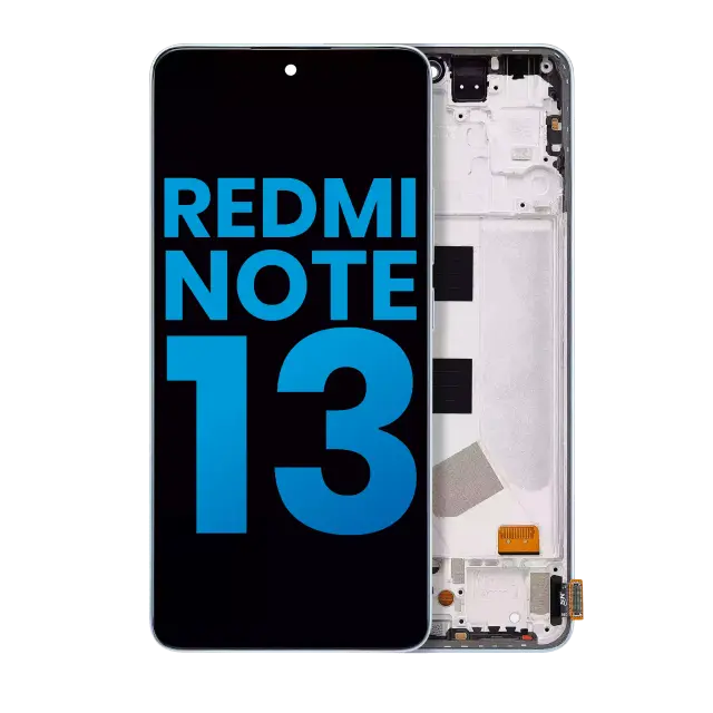 Écran pour Xiaomi Redmi Note 13 4G (Aftermarket: Incell, Ice Blue)