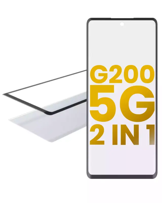 Vitre d’écran avec OCA pour Motorola Moto G200 5G (XT2175 / 2022)