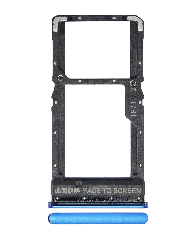 Tiroir SIM pour Xiaomi Redmi Poco X3 / X3 Pro (Frost Blue)