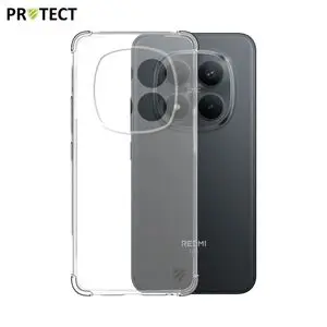 Coque Silicone Renforcée PROTECT pour Xiaomi Redmi Note 15 Pro+ 5G Transparent