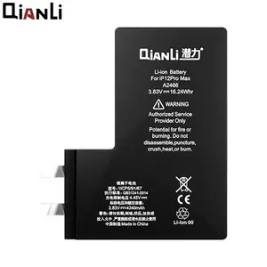 Batterie High Capacity sans BMS QianLi pour Apple iPhone 12 Pro Max (4240mAh)