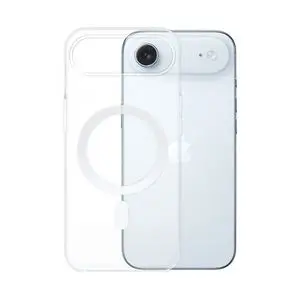 Coque Silicone MagSafe Compatible pour Apple iPhone Air Transparent