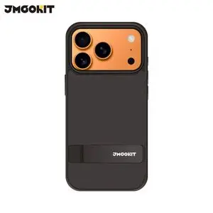 Coque de Protection Metal Bracket JMGOKIT pour Apple iPhone 17 Pro Noir