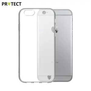 Pack de 10 Coques Silicone PROTECT pour Apple iPhone 6/iPhone 6S Bulk Transparent