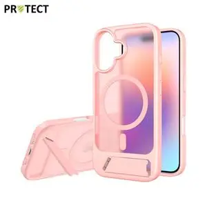 Coque de Protection MagSafe avec Support IF014 PROTECT pour Apple iPhone 17 Rose