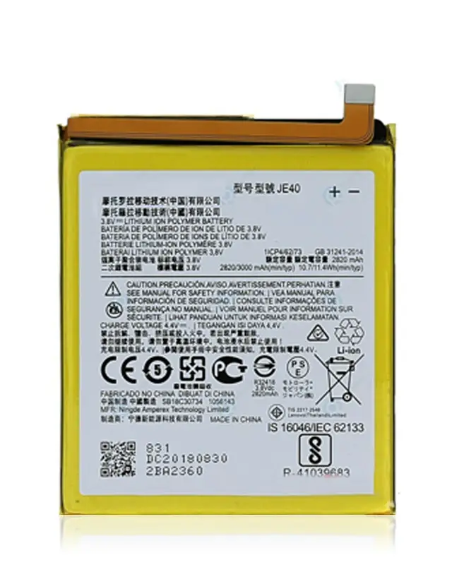 Batterie pour Motorola Moto G7 Play (XT1952 / 2019) / G7 One / P30 Play (JE40)