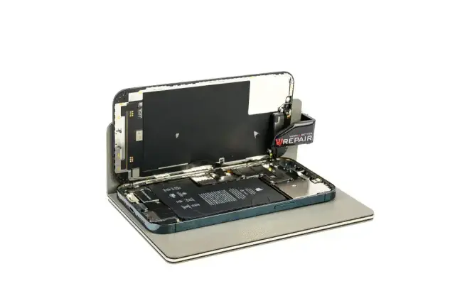 Support d’écran ESD Wrepair pour iPhone 12 et ultérieurs (gris)
