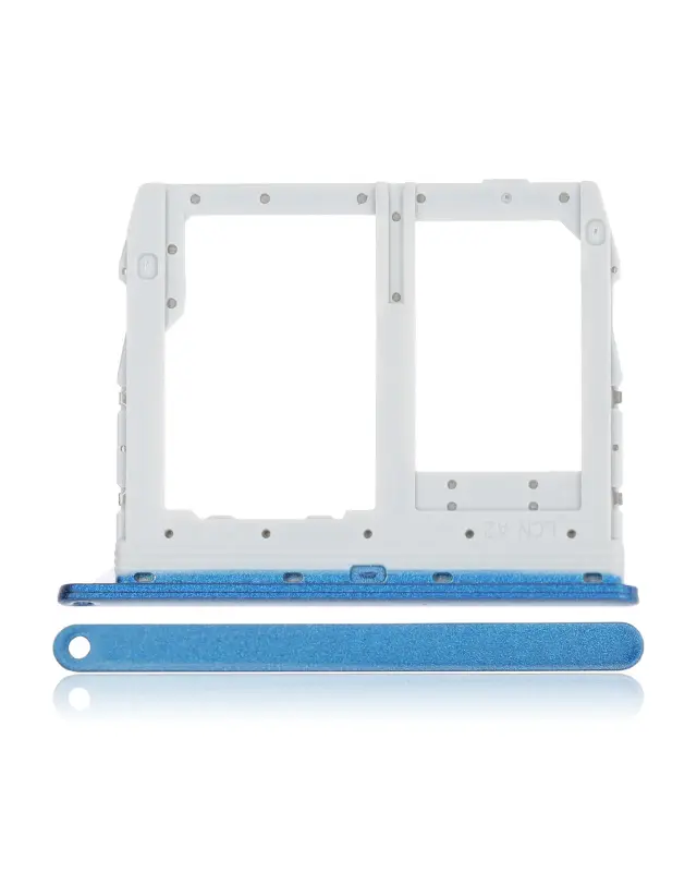 Tiroir SIM pour LG Q60 / K50 (2019 / X52) / K40S (2019 / X430) (Moroccan Blue)