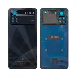 Cache Arrière Premium Xiaomi Poco X4 Pro 5G Noir Metal