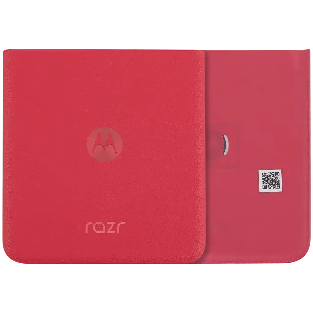 Vitre arrière pour Motorola Razr Plus / Razr 40 Ultra (XT2321 / 2023) (premium, Viva Magenta)