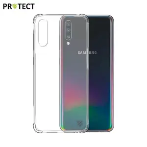 Coque Silicone Renforcée PROTECT pour Samsung Galaxy A70 A705 Transparent