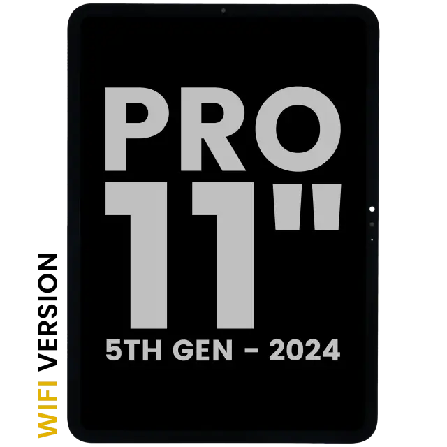 Écran OLED avec vitre tactile pour Apple iPad Pro 11" 5th Gen (2024) (WiFi uniquement, origine d'occasion, toutes couleurs) — réf. 107182923089