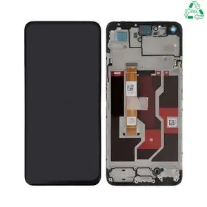 Écran Tactile Original Refurb avec Châssis (PIEC) OPPO A96 4G Noir