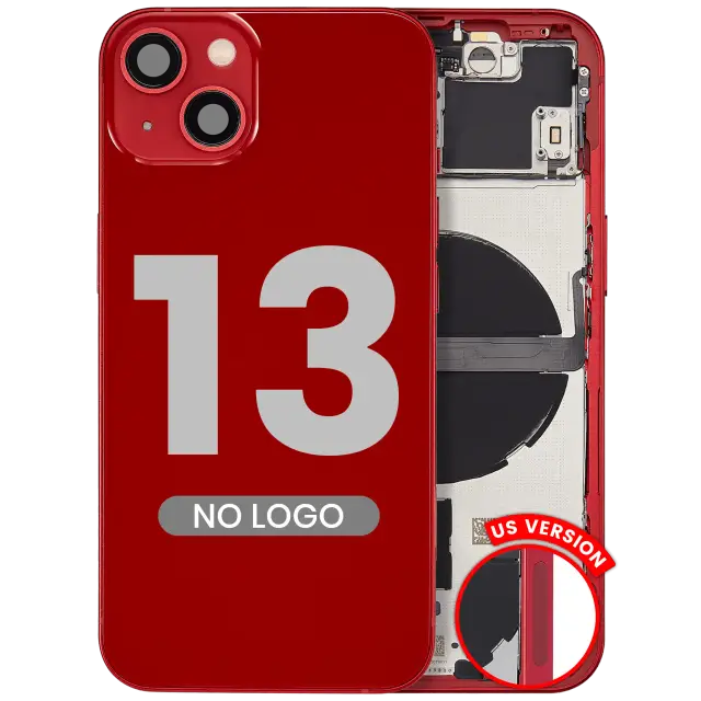 Châssis pour Apple iPhone 13 (version US, compatible premium, rouge)
