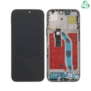 Écran Tactile Original Pulled avec Châssis (PIEC) Honor 200 Lite Noir Minuit