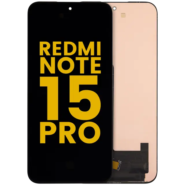 Écran OLED sans châssis pour Xiaomi Redmi Note 15 pro 5G (reconditionné, toutes couleurs)
