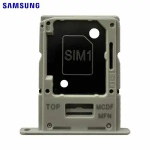 Tiroir SIM Original Samsung Galaxy M34 5G M346 GH98-48555C Argent Prismatique
