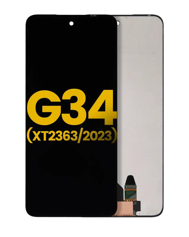 Écran pour Motorola Moto G34 (XT2363-2 / 2023) / G45 5G (XT2369 / 2024) (reconditionné, toutes couleurs)