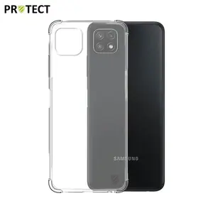 Coque Silicone Renforcée PROTECT pour Samsung Galaxy A22 5G A226B Transparent