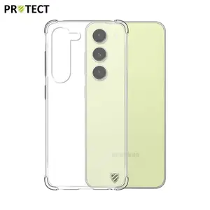 Coque Silicone Renforcée PROTECT pour Samsung Galaxy S23 5G S911 Transparent