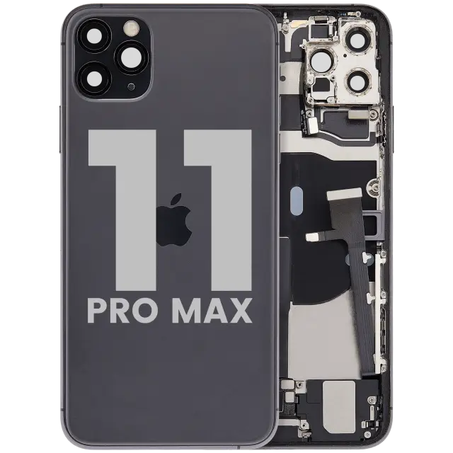 Châssis pour Apple iPhone 11 Pro Max (origine d'occasion — grade B, gris sidéral)