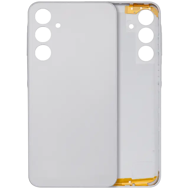 Vitre arrière pour Samsung Galaxy A16 4G (A165 / 2024) (sans logo, compatible premium, gris)