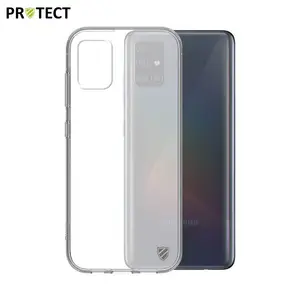 Coque Silicone PROTECT pour Samsung Galaxy A51 A515 Transparent