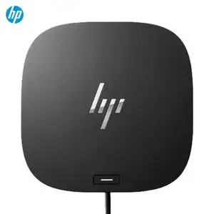 Station d'Accueil USB-C (6-en-1) HP G5 vers HDMI 2.0 + DisplayPort x2 + Ethernet RJ45 + USB-C + USB-A x4 +