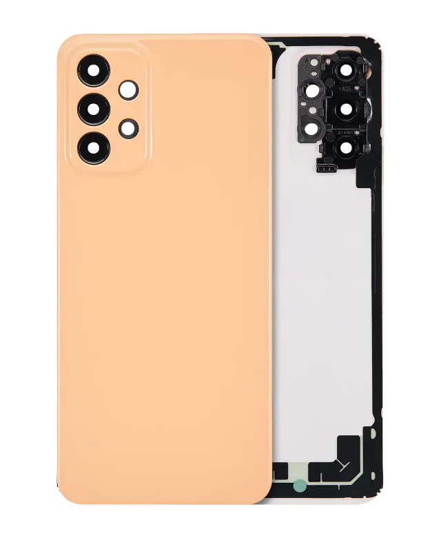 Vitre arrière pour Samsung Galaxy A23 (A235 / 2022) (compatible premium, Peach)
