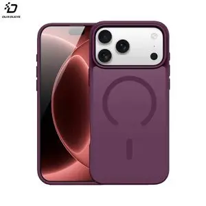 Coque de Protection Yind Dux Ducis pour Apple iPhone 17 Pro Max/iPhone 18 Pro Max MagSafe Noir Cerise