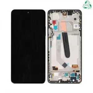 Écran Tactile Original Pulled avec Châssis (PIEC) Xiaomi Mi 11 Pro/Mi 11X Pro Noir