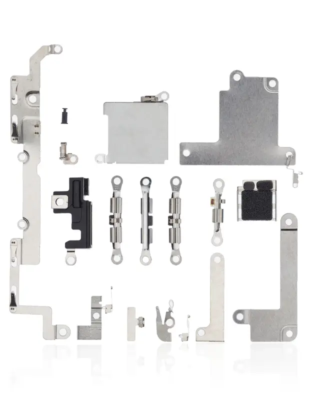 Jeu de petits supports métalliques pour Apple iPhone XR