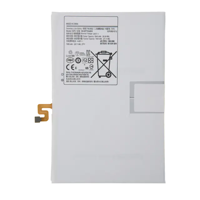Batterie pour Samsung Galaxy Tab S5E 10.5" (T720 / T725 / T727) (2019) / Tab S6 Lite 10.4" (P610 / P615) (2020) / Tab S6 Lite 10.4" (P620 / P625) / Tab S6 10.5" (T860 / T865) (2019) (2024) / Tab S6 Lite 2022 (P613/P619)