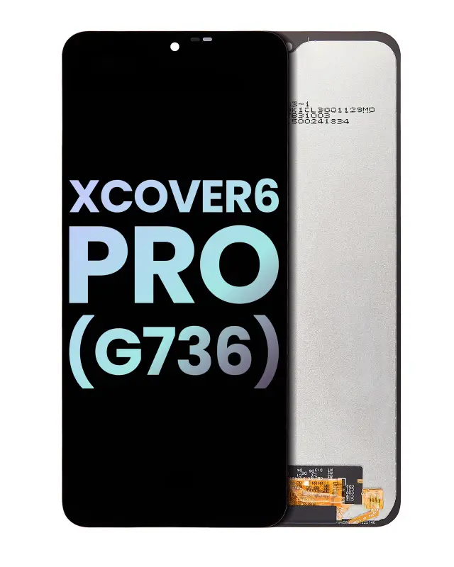 Écran LCD sans châssis pour Samsung Galaxy XCover 6 Pro (G736) (pack service origine, toutes couleurs)