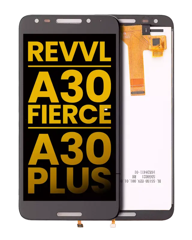 Écran LCD sans châssis pour Alcatel T-Mobile Revvl / Alcatel A30 Fierce (5049 / 2017) (reconditionné, toutes couleurs)