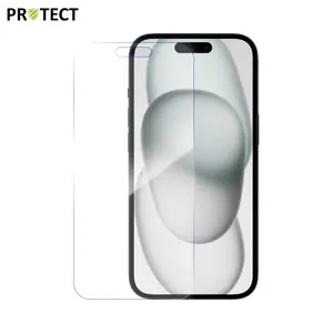 Verre Trempé Classique PROTECT pour Apple iPhone 15 Transparent
