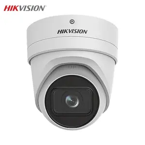 Caméra de Surveillance avec IA Hikvision DS-2CD2H46G2-IZS Turret 4MP DarkFighter & AcuSense Blanc