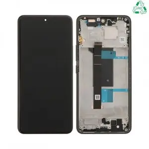 Écran Tactile Original Pulled avec Châssis (PIEC) Xiaomi Redmi Note 15 Pro 4G Bleu